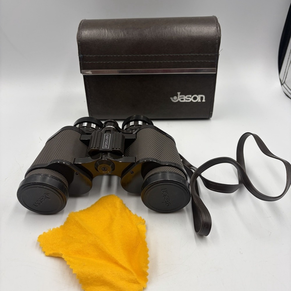 Jason Empire Binoculars Model No 118 Clipper 7x35 Extra Wide Angle Case
